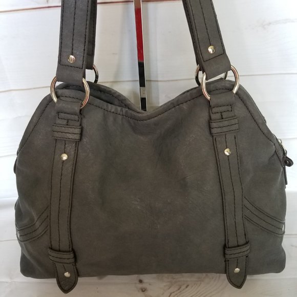 RELIC by Fossil Shoulder Bag Angela Shopper Grey Hand Bag Purse - Picture 2 of 10